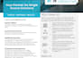 design a capability statement or one sheet that stands out